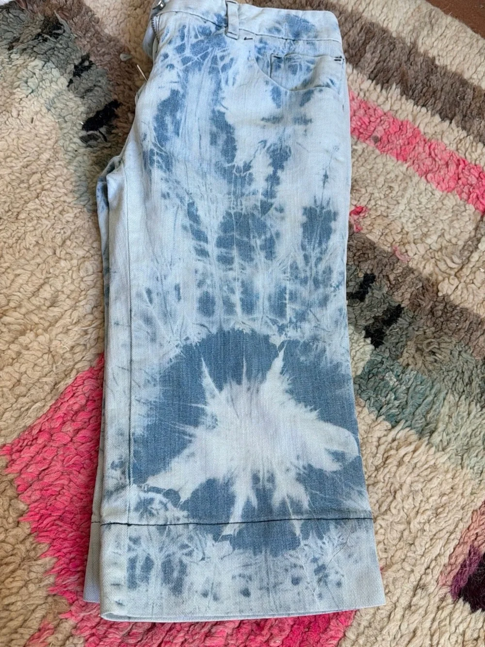 Dolce & Gabbana Light Blue Denim capri denim